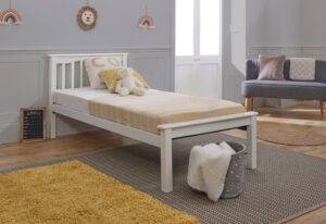 Crowther – Sandra White Low End | Wooden Beds | 50062