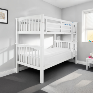 Crowther – Sandra Bunk Bed White | Bunk Beds | 50081