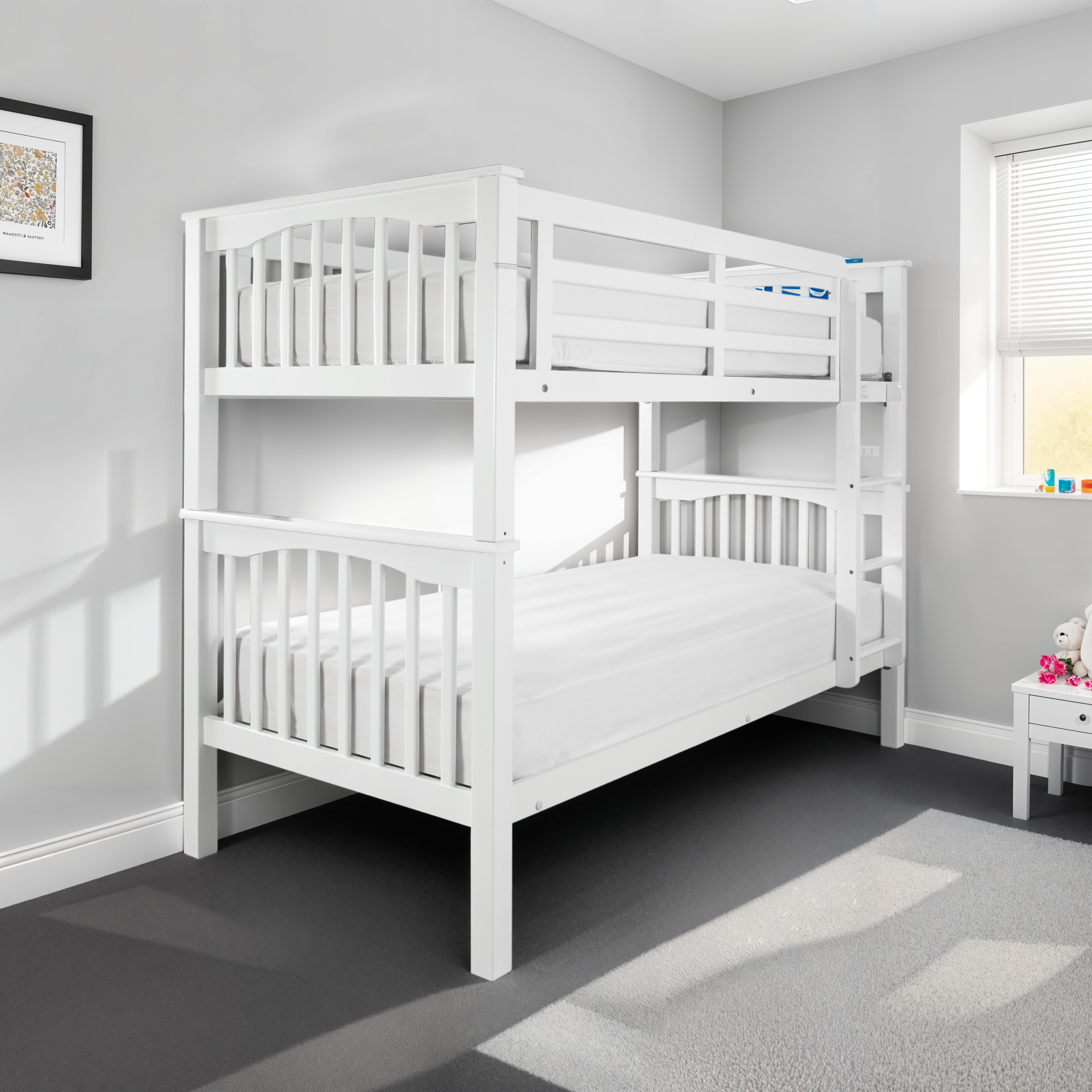 Sandra Bunk Bed White | Bunk Beds | 50081 - Main Image