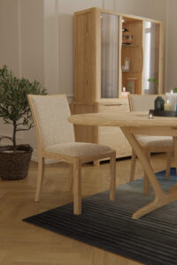 Ingaro Oak Low Back Chair in Natural