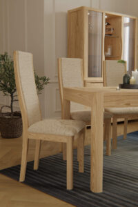 Ingaro Oak High Back Chair in Natural