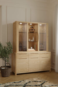 Ingaro Display Top for 3 Door Sideboard (Oak)