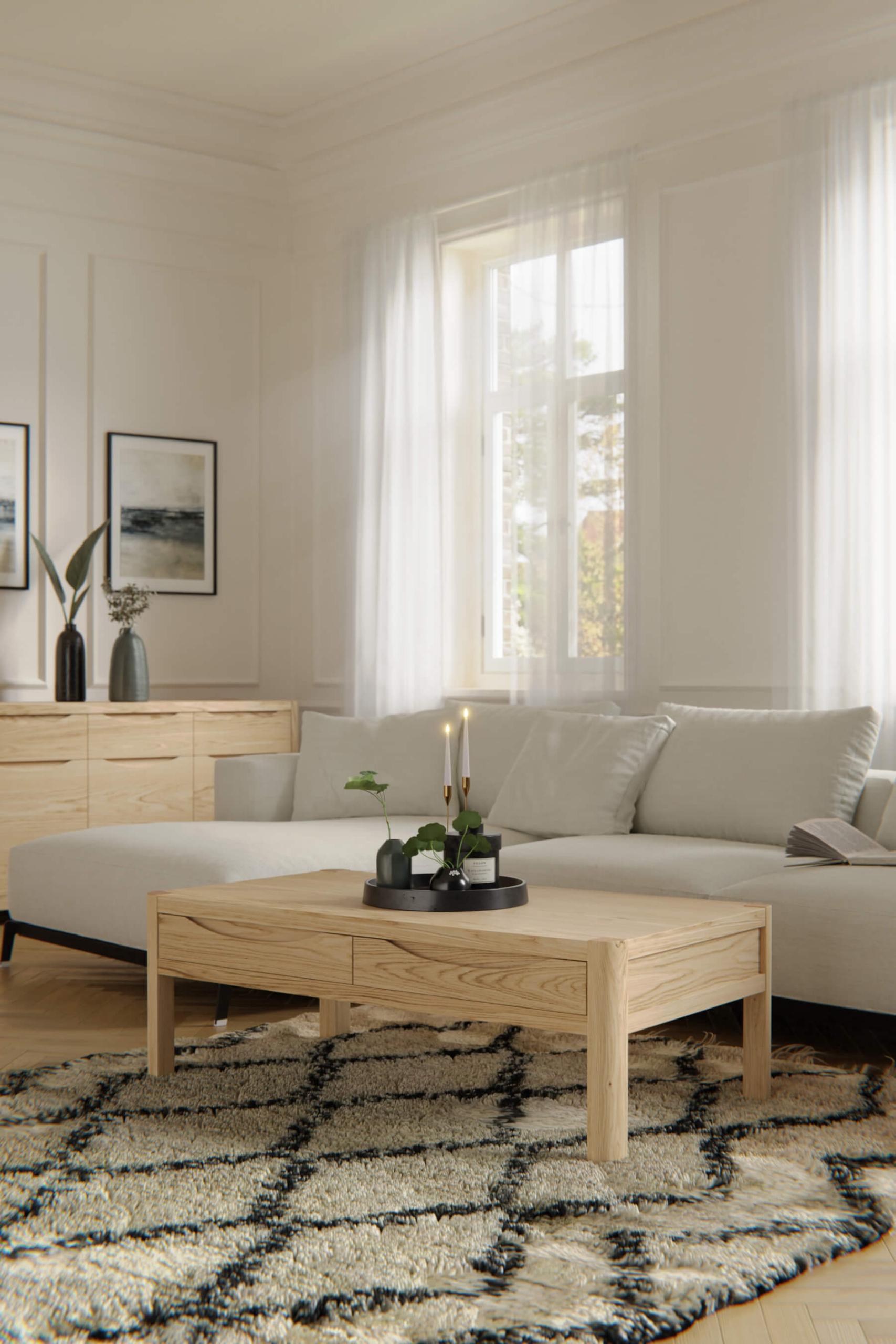 Stockholm Coffee Table (Oak) - Main Image