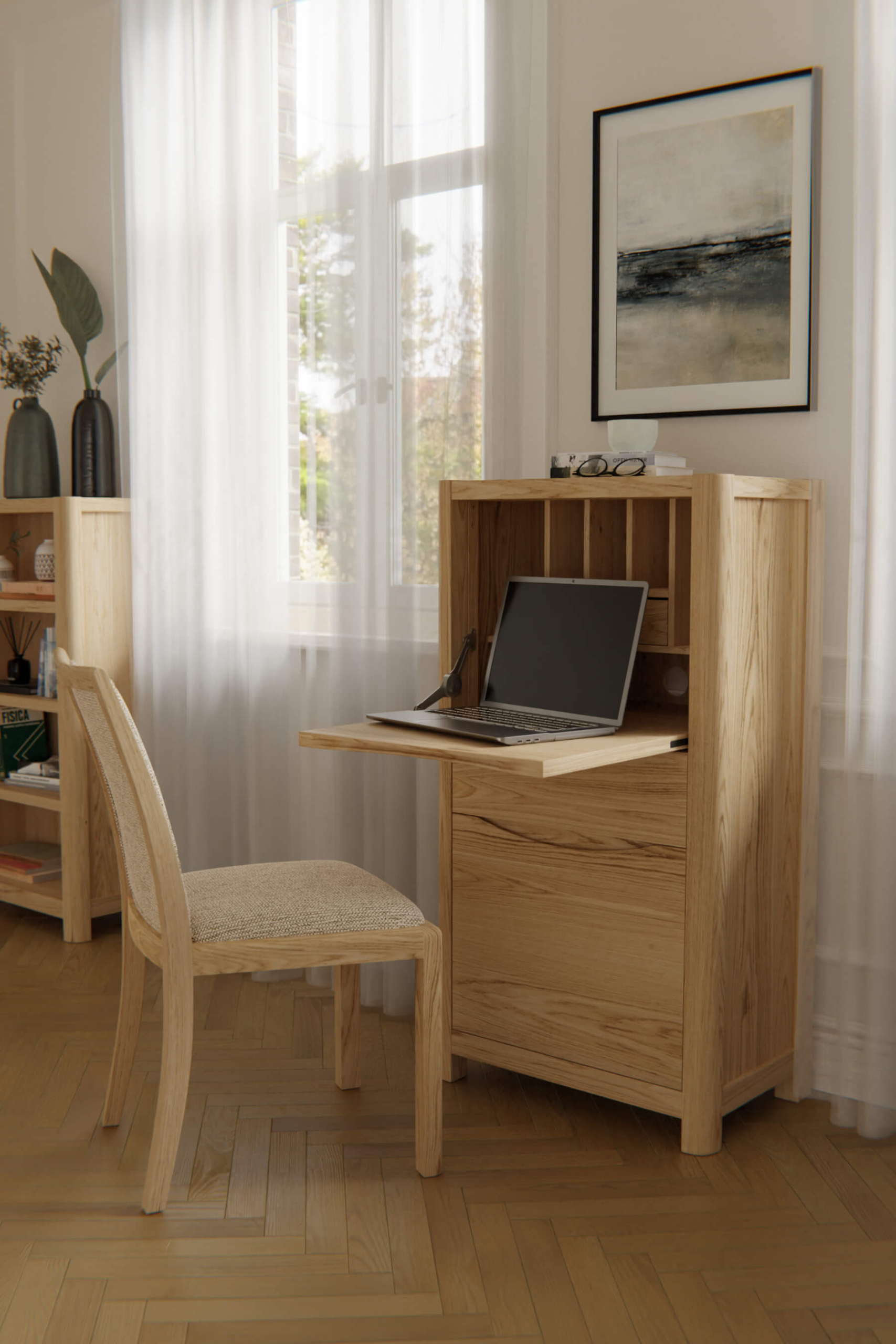 Stockholm Bureau (Oak) - Main Image