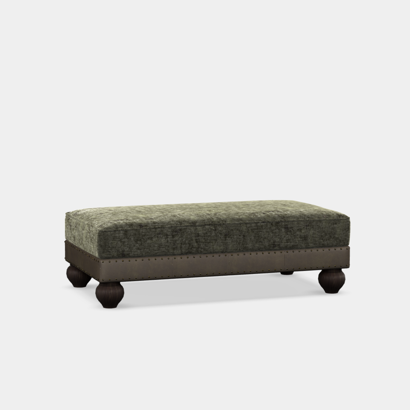 Warwick Rectangular Footstool - Main Image