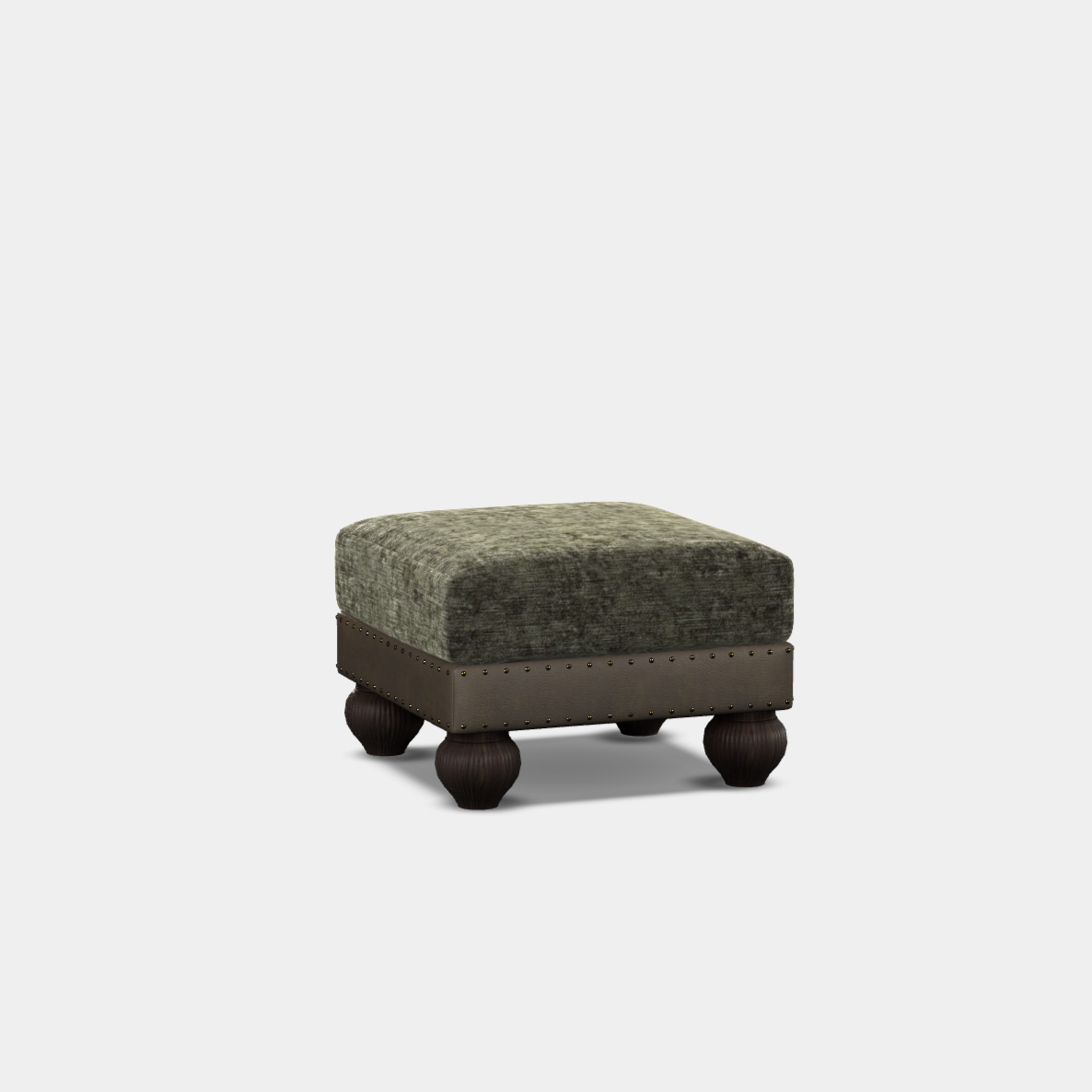 Warwick Square Footstool - Main Image
