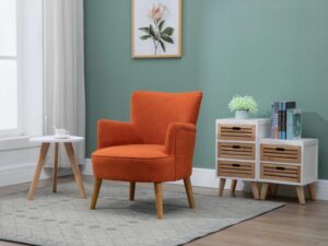Cosette – Armchair Sunburnt Orange