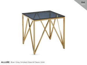 Etretat – End Table (Classic Gold)