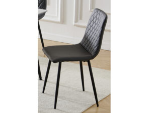 Fontaine – Dining Chair – Dark Grey Kd