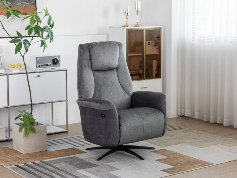 Caesar Electric Swivel Lounge Chair - Variation 3