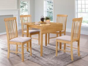 Menton – Square Drop Leaf Dining Table