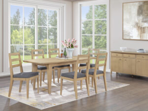 Frome – Oak 160cm Extension Dining Set