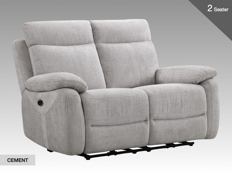 Covington Fabric Electric Reclining Suite - Variation 1