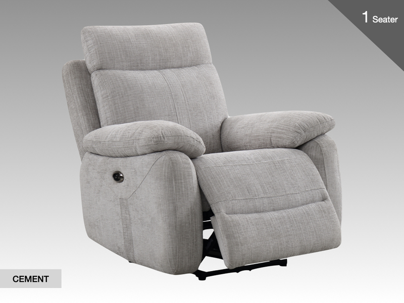 Covington Fabric Electric Reclining Suite - Variation 3