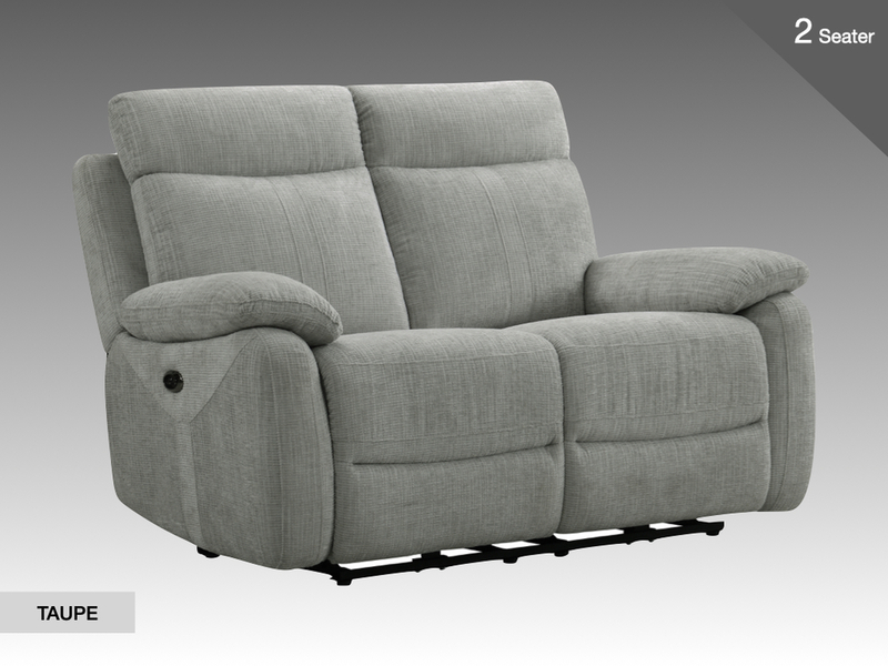 Covington Fabric Electric Reclining Suite - Variation 4
