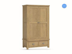 DorOxford Oak Double Wardrobe