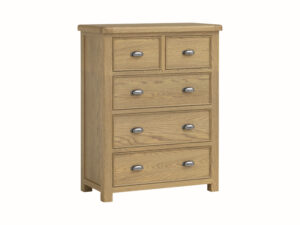 DorOxford Oak 2 Over 3 Chest