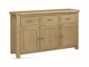 Oxford Oak 3 Door Sideboard