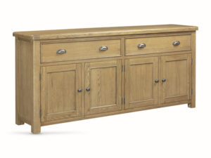 Oxford Oak 4 Door Sideboard
