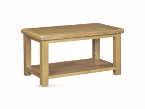 Oxford Oak Coffee Table With Shelf