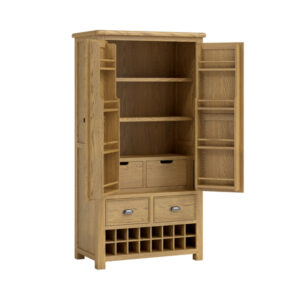 Oxford Oak Double Larder Unit
