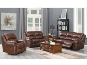 Henley – Power 3 Seater Tan