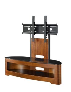 Carrara – Florence Walnut Cantilever TV Stand