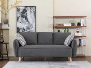 Aveiro – 3 Seater Dark Grey