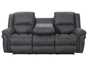 Giverny – 3 Seater Dark Grey (With Console)