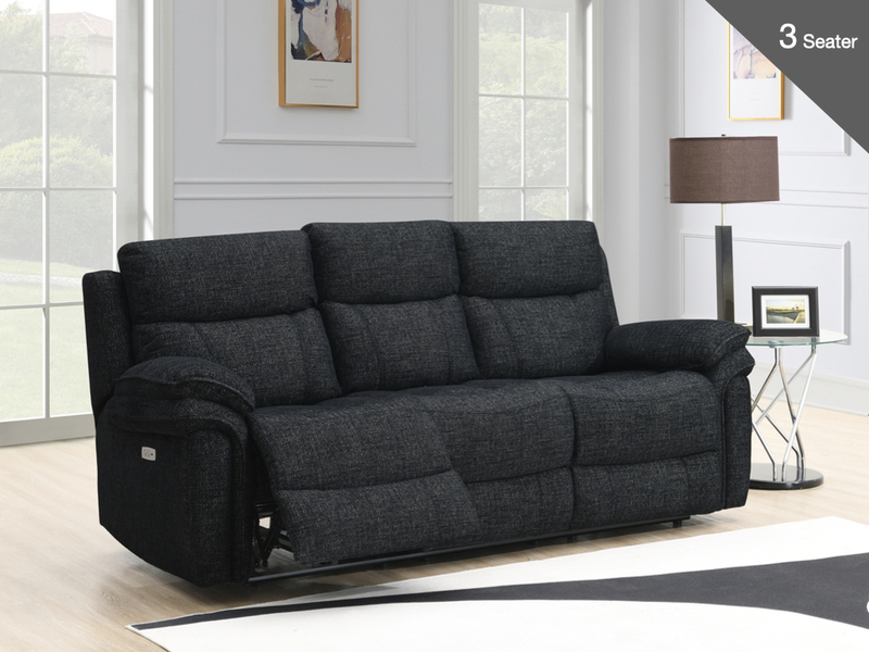 Harrow Fabric Electric Reclining Suite - Variation 6