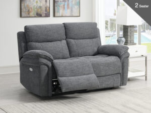 Clifton – 2 Seater Electric Dark Grey