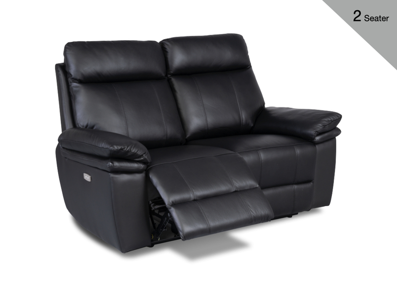 Horizon Leather Electric Reclining Suite - Variation 1