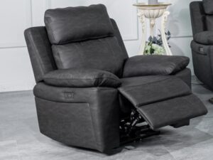 Harlow – Armchair Electric Dark Grey