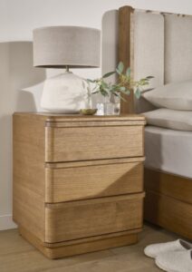 Bourges – 3 Drawer Bedside