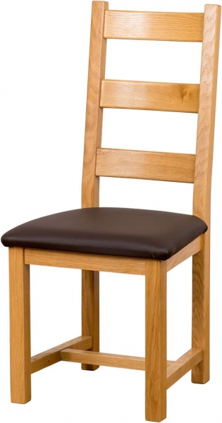 Ladder Backdining  Chair - Natural - Main Image