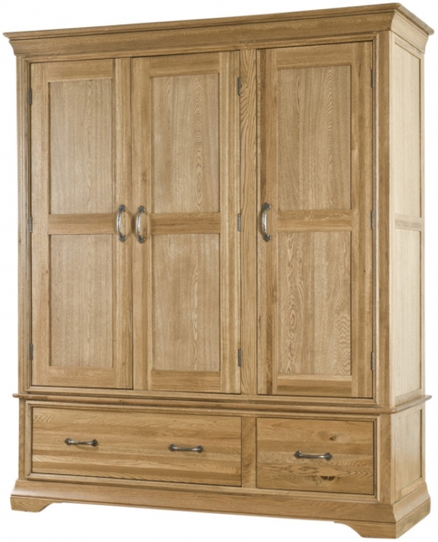 Triple Wardrobe With Drawers - Main Image