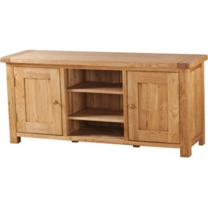 Sonya – Large Tv Unit With Wooden Doors