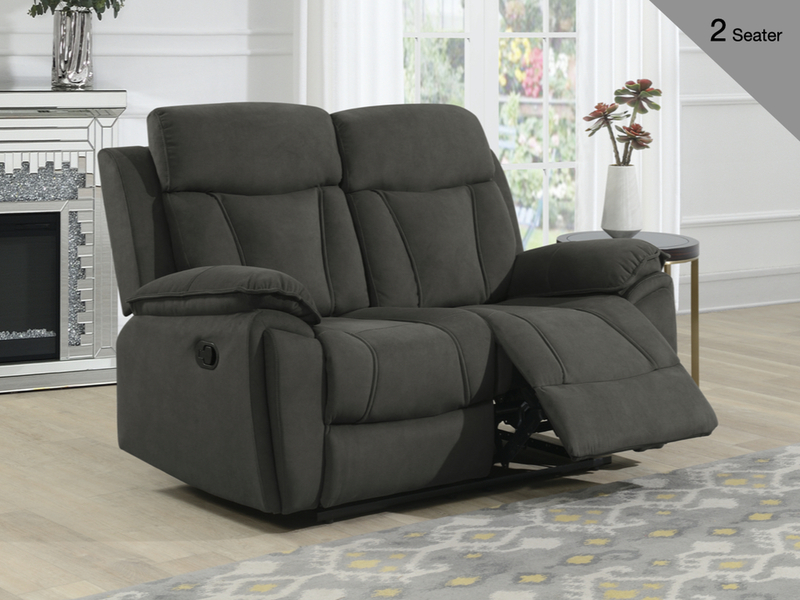 Kensington Fabric Reclining Suite - Variation 5