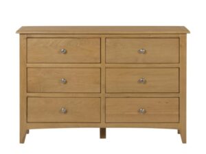 Amiens – Oak 6 Drawer Chest