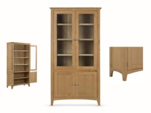 Spoleto – Oak High Display Unit