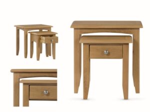 Spoleto – Oak Nest Of 2 Tables