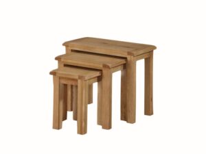 Ealing – Oak Nest Of Tables