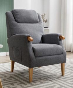 Yeovil Fireside Armchair Grey