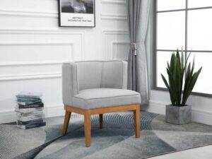 Sanremo – Armchair Herringbone Grey