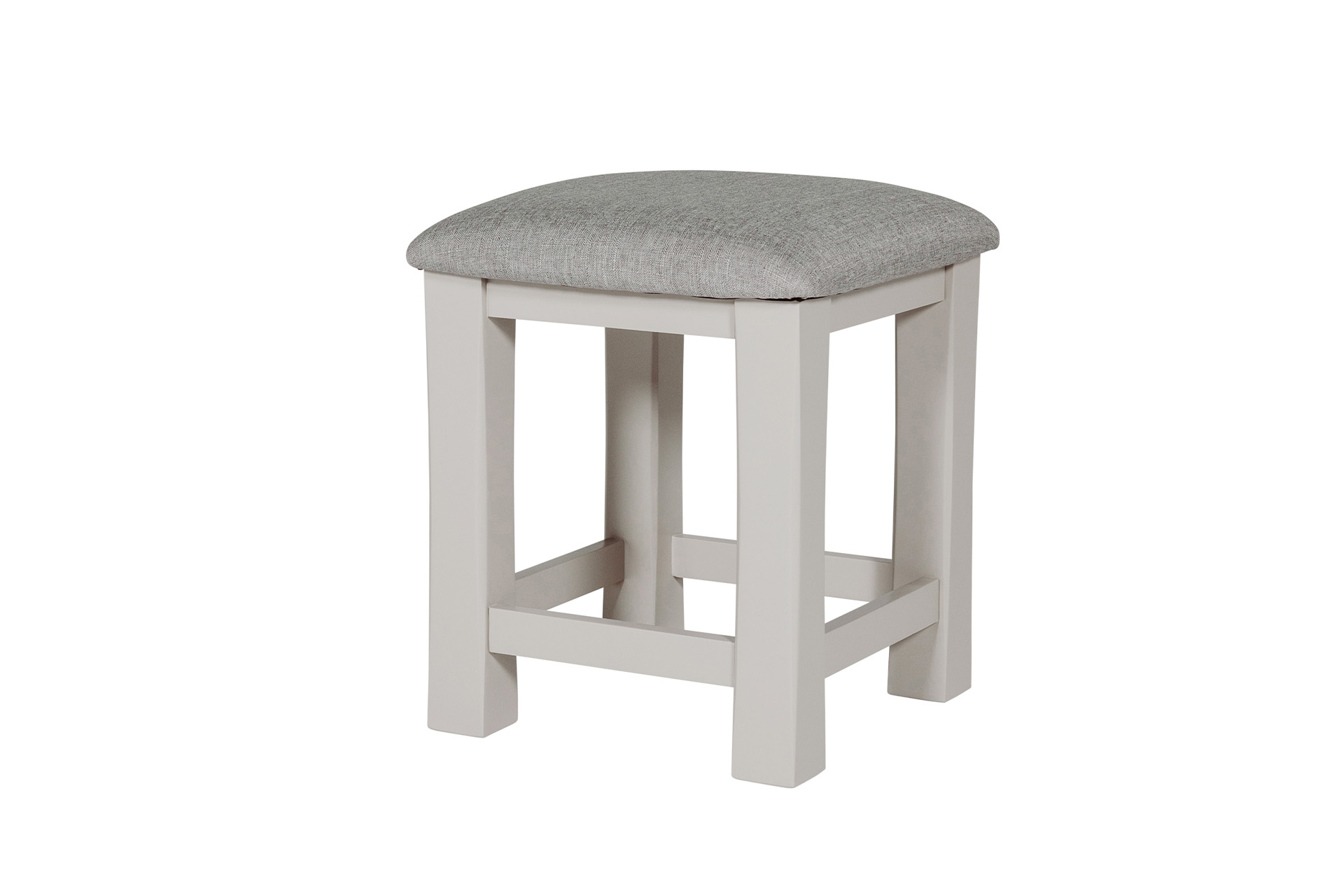 Doune Dressing Stool Taupe - Main Image