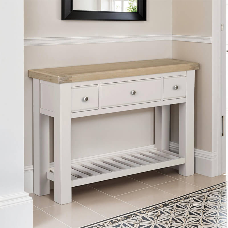 Doune Console Table Taupe - Main Image