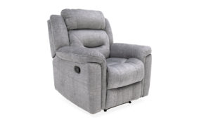 Amelia 1 Seater Reclining Sofa Grey
