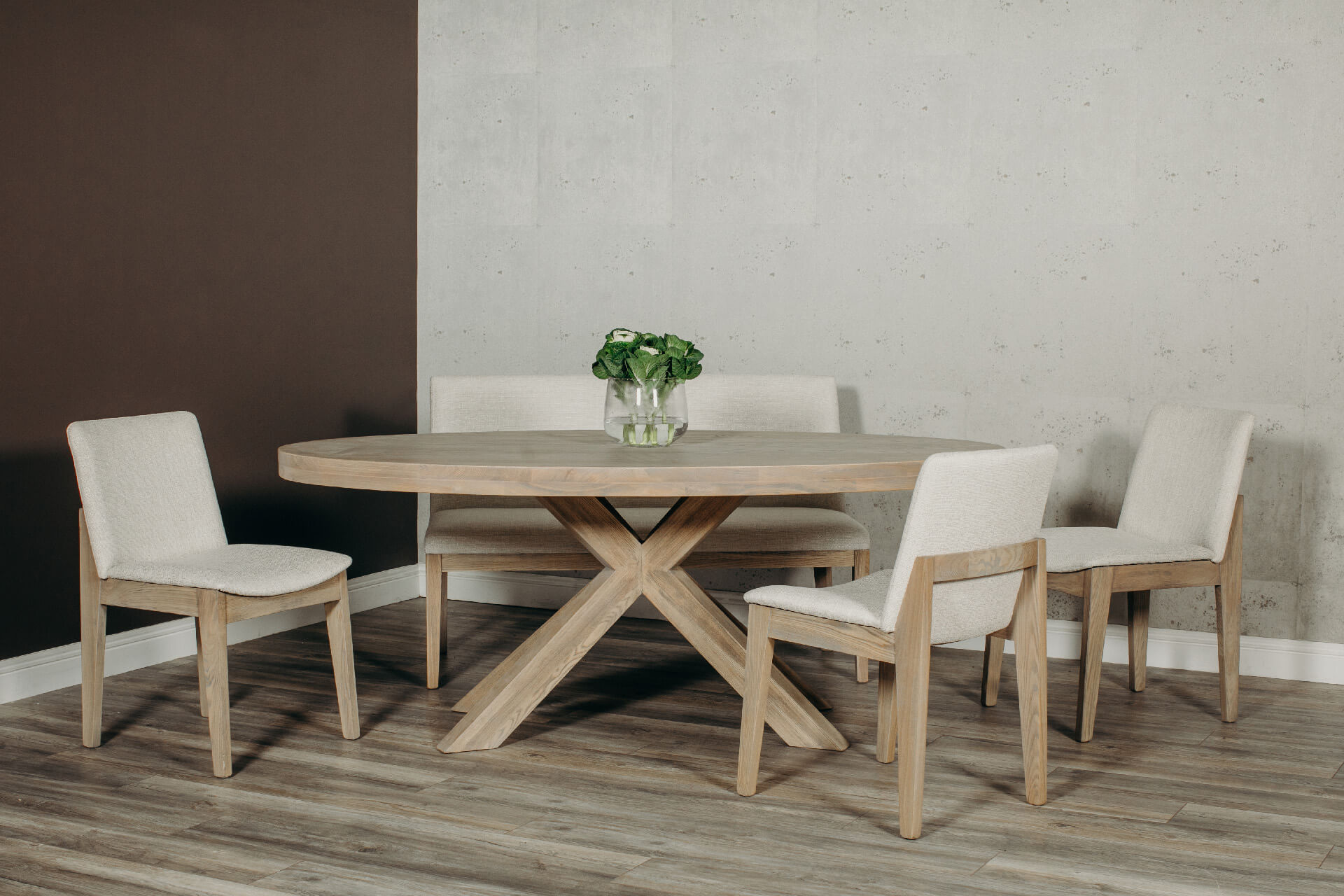 Falun Short Bench Natural - Main Image