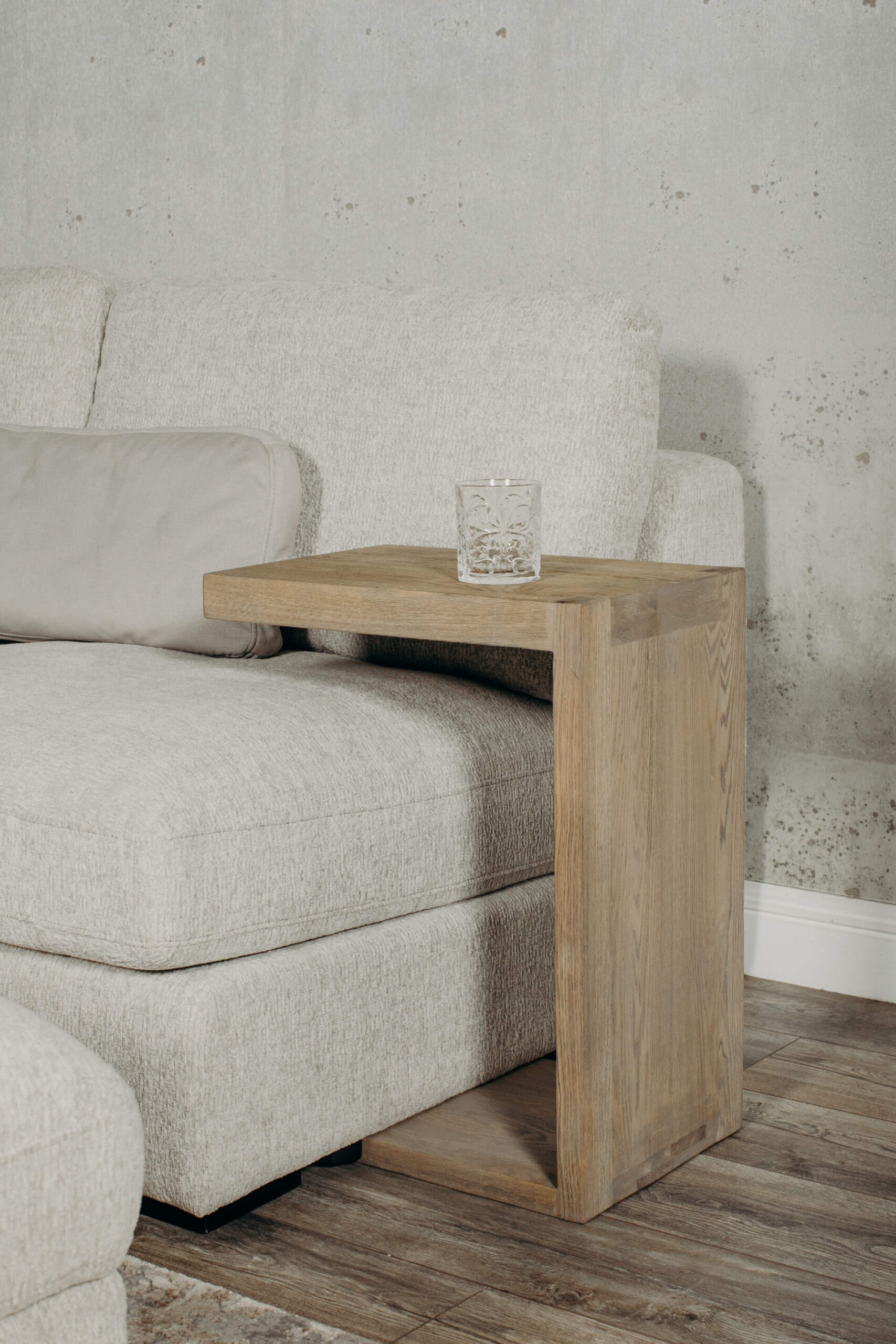 Falun Drinks Table Smoked Oak - Main Image