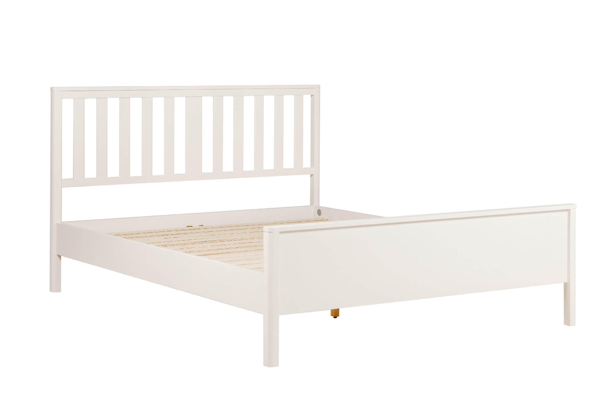 Freya 4'6 Low Footboard Bed Natural - Main Image